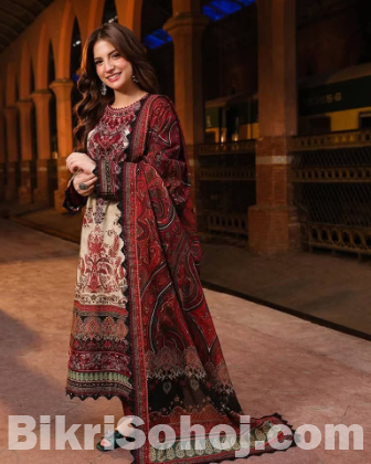 Digital Print Three Piece (Ladies Wear)